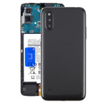 Cover posteriore con copertura per obiettivo della fotocamera per Samsung Galaxy A01 SM-A015F., For Samsung Galaxy A01, For Samsung Galaxy A01 (with Camera Lens Frame)