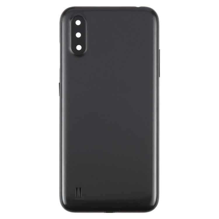 Cover posteriore con copertura per obiettivo della fotocamera per Samsung Galaxy A01 SM-A015F., For Samsung Galaxy A01, For Samsung Galaxy A01 (with Camera Lens Frame)
