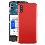 Cover posteriore con copertura per obiettivo della fotocamera per Samsung Galaxy A01 SM-A015F., For Samsung Galaxy A01, For Samsung Galaxy A01 (with Camera Lens Frame)