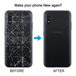 Cover posteriore con copertura per obiettivo della fotocamera per Samsung Galaxy A01 SM-A015F., For Samsung Galaxy A01, For Samsung Galaxy A01 (with Camera Lens Frame)
