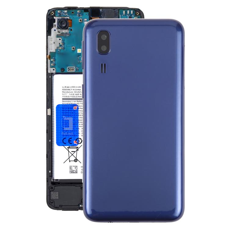 Cover posteriore con copriobiettivo della fotocamera per Samsung Galaxy A2 Core SM-A260F, For Samsung Galaxy A2 Core, For Samsung Galaxy A2 Core(with Camera Lens Frame)