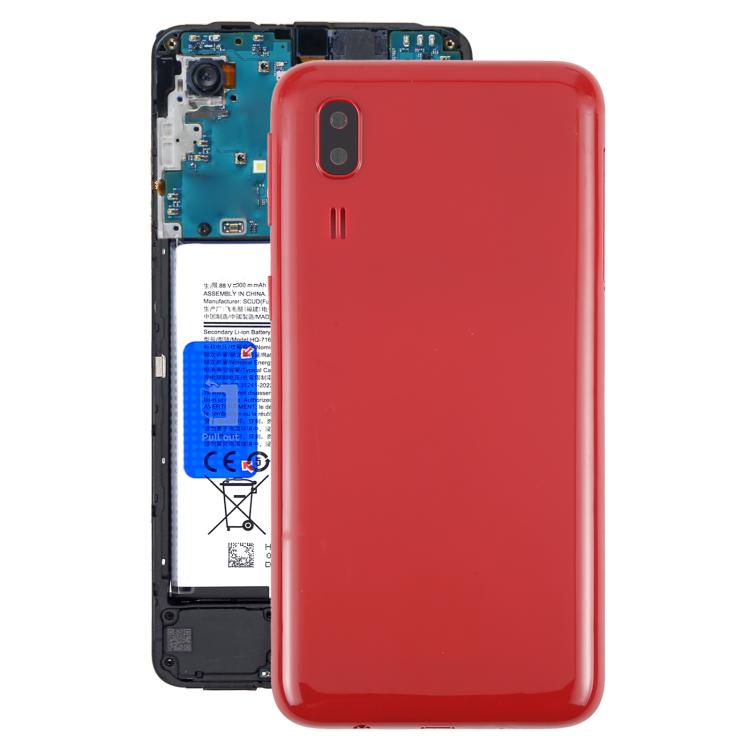 Cover posteriore con copriobiettivo della fotocamera per Samsung Galaxy A2 Core SM-A260F, For Samsung Galaxy A2 Core, For Samsung Galaxy A2 Core(with Camera Lens Frame)