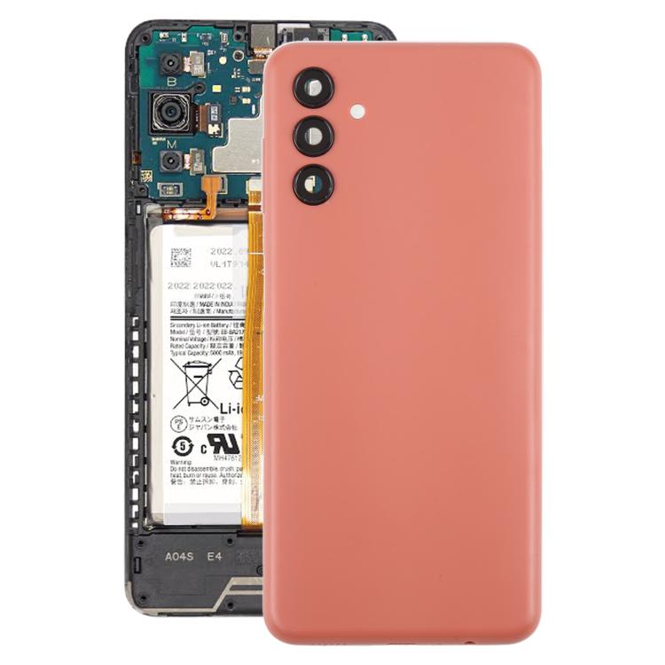 Cover posteriore SM per Samsung Galaxy A04s con copriobiettivo della fotocamera., For Samsung Galaxy A04s(with Camera Lens Frame)