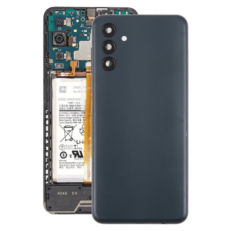 Cover posteriore SM per Samsung Galaxy A04s con copriobiettivo della fotocamera., For Samsung Galaxy A04s(with Camera Lens Frame)