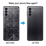 Cover posteriore SM per Samsung Galaxy A04s con copriobiettivo della fotocamera., For Samsung Galaxy A04s(with Camera Lens Frame)