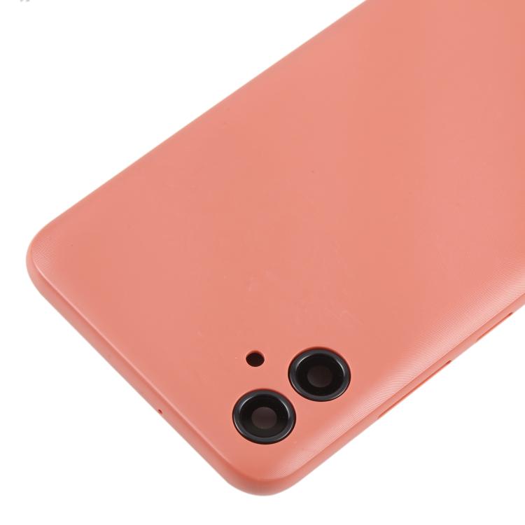 Cover posteriore con copriobiettivo per fotocamera per Samsung Galaxy A04e SM-A042F., For Samsung Galaxy A04e(with Camera Lens Frame)