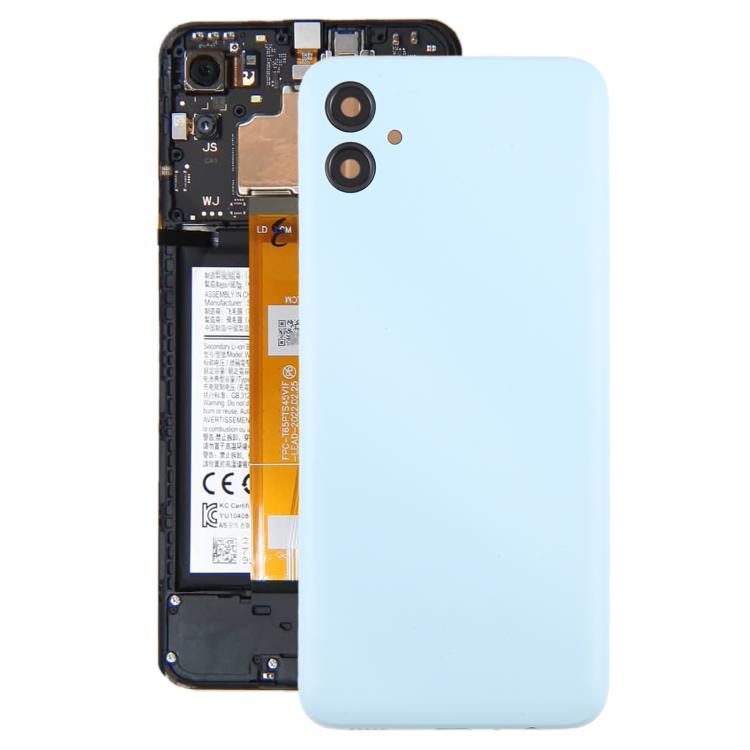 Cover posteriore con copriobiettivo per fotocamera per Samsung Galaxy A04e SM-A042F., For Samsung Galaxy A04e(with Camera Lens Frame)