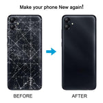 Cover posteriore con copriobiettivo per Samsung Galaxy A04 SM-A045F, For Samsung Galaxy A04(with Camera Lens Frame)