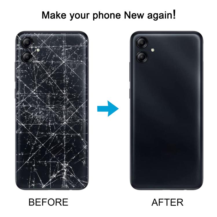 Cover posteriore con copriobiettivo per Samsung Galaxy A04 SM-A045F, For Samsung Galaxy A04(with Camera Lens Frame)