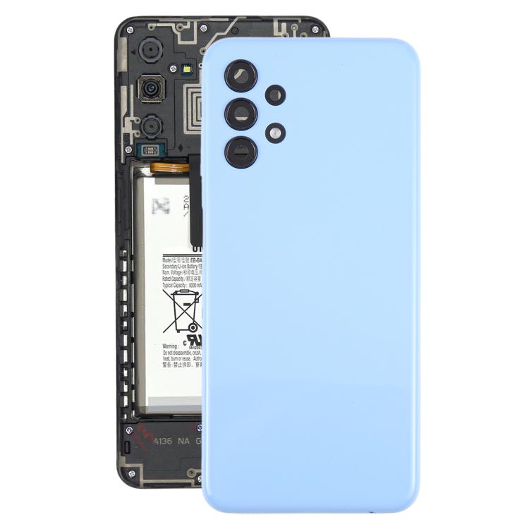 Cover posteriore con copriobiettivo per Samsung Galaxy A13 SM-A135F, For Samsung Galaxy A13(with Camera Lens Frame)