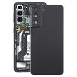 Cover posteriore con copriobiettivo della fotocamera per Samsung Galaxy S21 FE SM-G990B, For Samsung Galaxy S21 FE