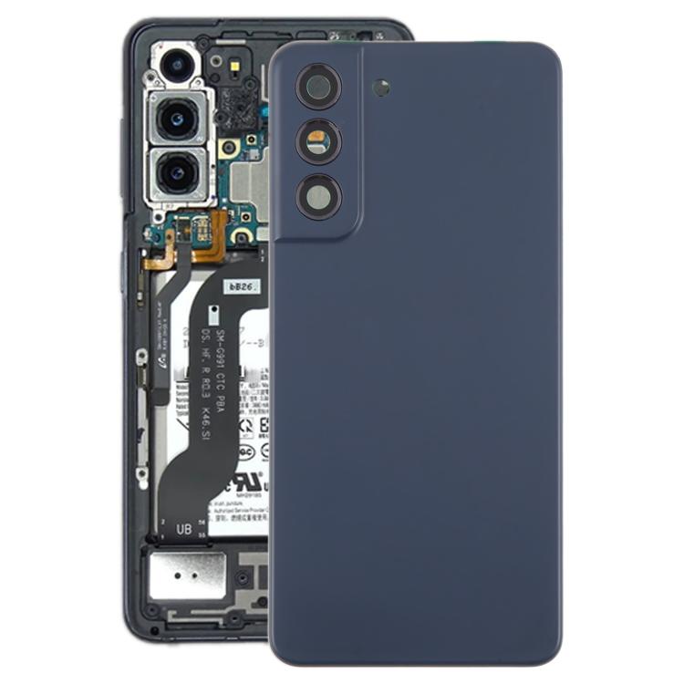 Cover posteriore con copriobiettivo della fotocamera per Samsung Galaxy S21 FE SM-G990B, For Samsung Galaxy S21 FE