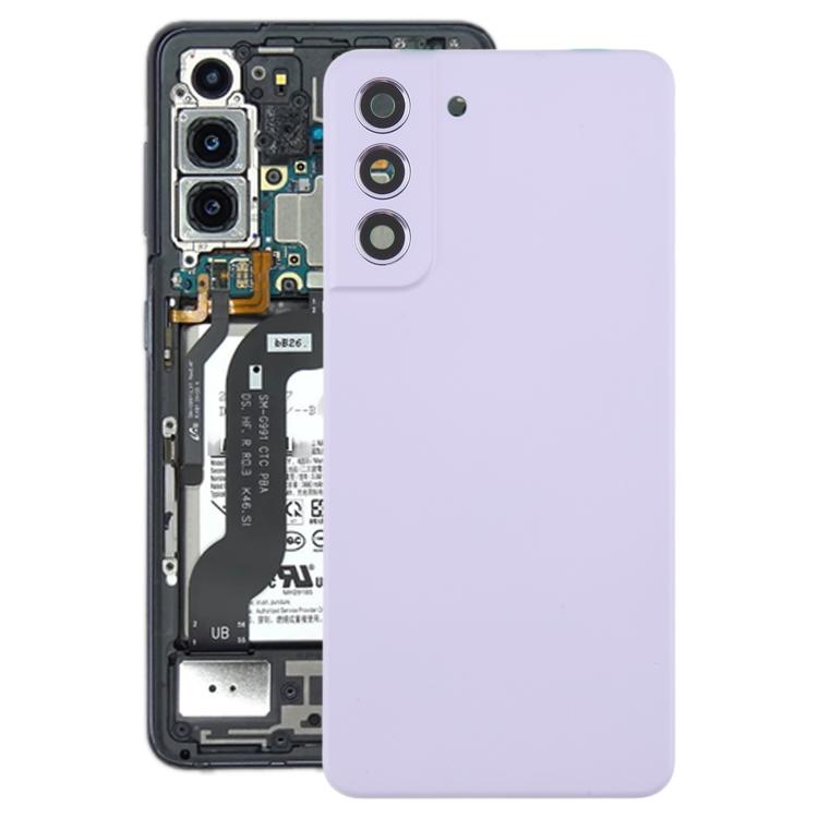 Cover posteriore con copriobiettivo della fotocamera per Samsung Galaxy S21 FE SM-G990B, For Samsung Galaxy S21 FE