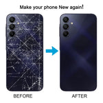 Cover posteriore con copriobiettivo per Samsung Galaxy A15 SM-A155F, For Samsung Galaxy A15