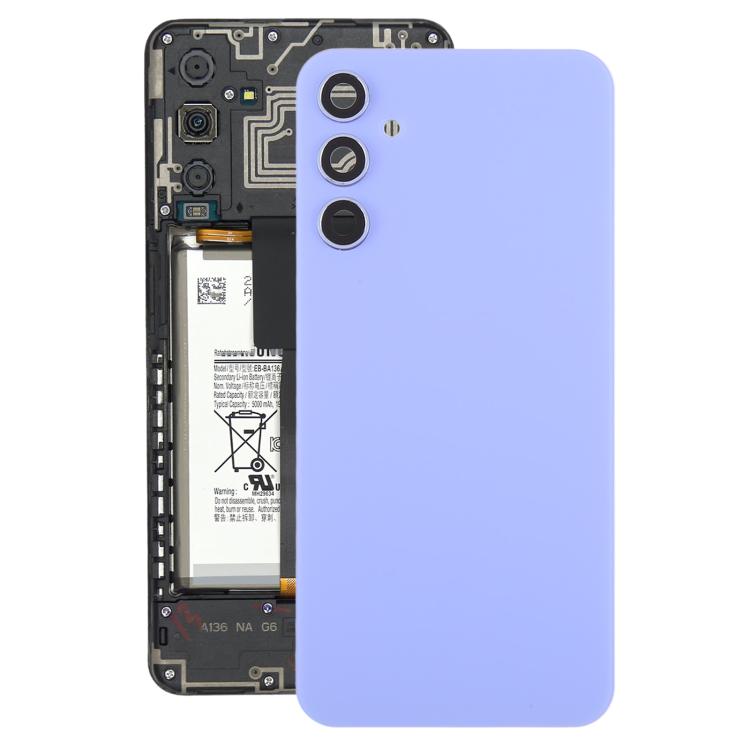 Cover posteriore con copriobiettivo per Samsung Galaxy A34 SM-A346B., For Samsung Galaxy A34