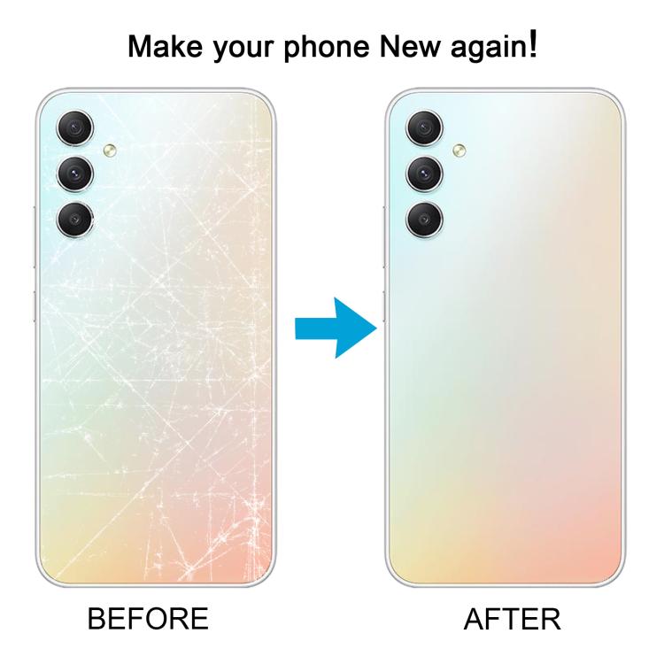Cover posteriore con copriobiettivo per Samsung Galaxy A34 SM-A346B., For Samsung Galaxy A34