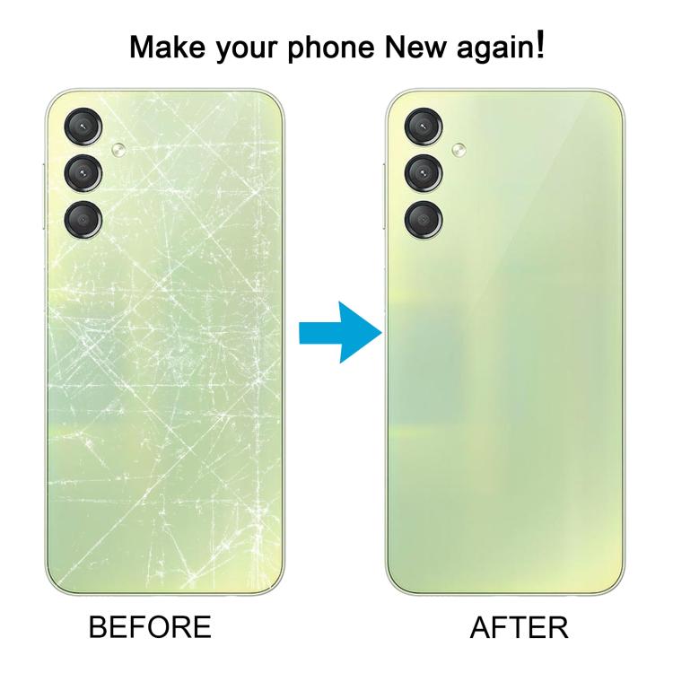 Cover posteriore con copriobiettivo per Samsung Galaxy A24 SM-A245, For Samsung Galaxy A24