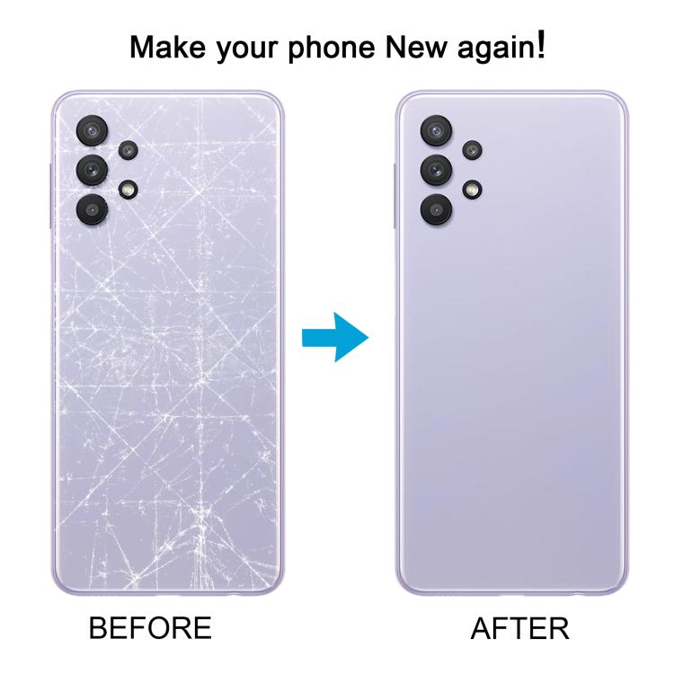 Cover posteriore con copertura per obiettivo fotocamera per Samsung Galaxy A32 4G SM-A325F., For Samsung Galaxy A32 4G(with Camera Lens Frame)