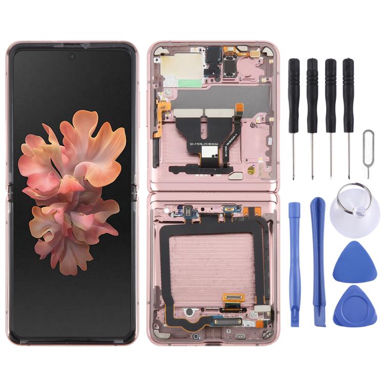 Schermo LCD con digitalizzatore per Samsung Galaxy Z Flip 5G
