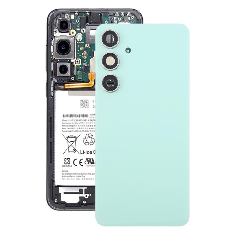 Cover posteriore originale per Samsung Galaxy S24 FE SM-S721B con copriobiettivo della fotocamera., For Samsung Galaxy S24 FE(with Camera Cover)