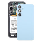 Cover posteriore originale per Samsung Galaxy S24 FE SM-S721B con copriobiettivo della fotocamera., For Samsung Galaxy S24 FE(with Camera Cover)