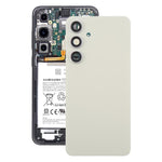 Cover posteriore originale per Samsung Galaxy S24 FE SM-S721B con copriobiettivo della fotocamera., For Samsung Galaxy S24 FE(with Camera Cover)