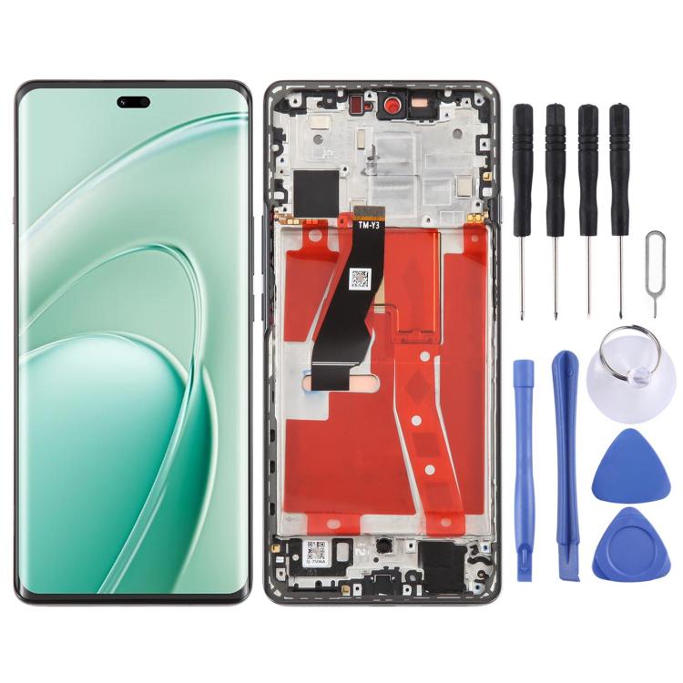 Schermo LCD digitalizzatore originale Huawei Enjoy 70X, gruppo completo con cornice, For Huawei Enjoy 70X(Original)