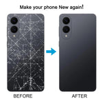 Cover posteriore originale per Samsung Galaxy S25 Edge SM-S937 con copriobiettivo della fotocamera., For Samsung Galaxy S25 Edge(with Camera Cover)