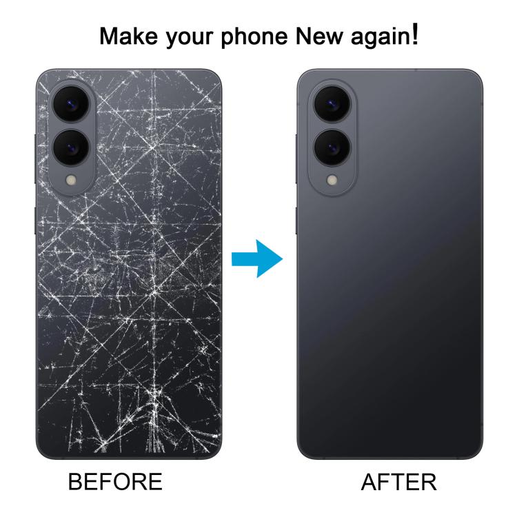 Cover posteriore originale per Samsung Galaxy S25 Edge SM-S937 con copriobiettivo della fotocamera., For Samsung Galaxy S25 Edge(with Camera Cover)