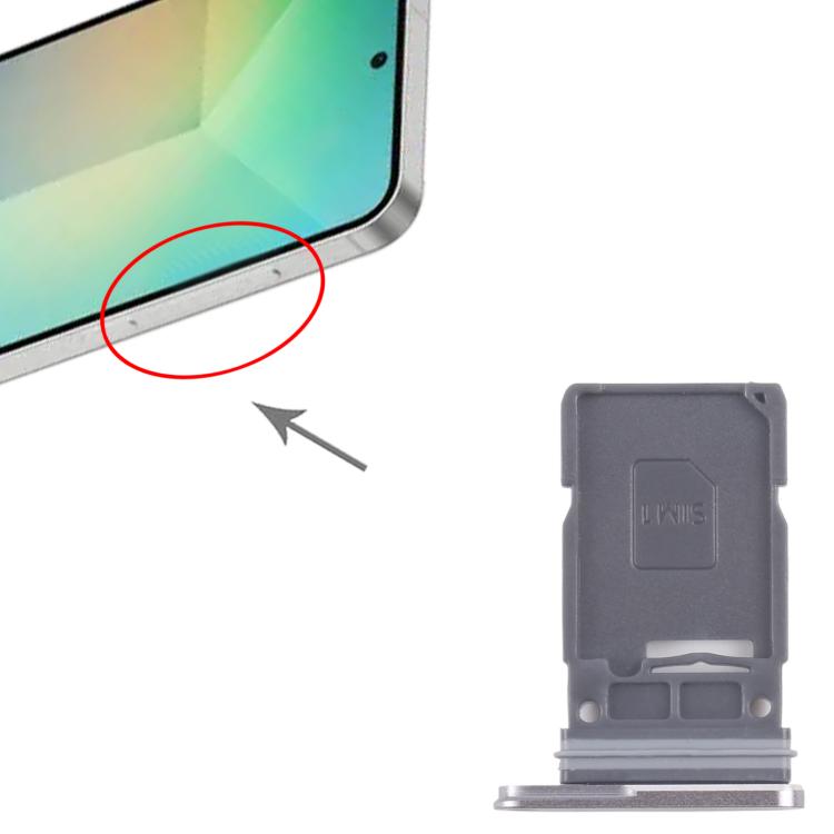 Vassoio per scheda SIM per Samsung Galaxy S25 FE SM-S731B, For Samsung Galaxy S25 FE(Original,single card)
