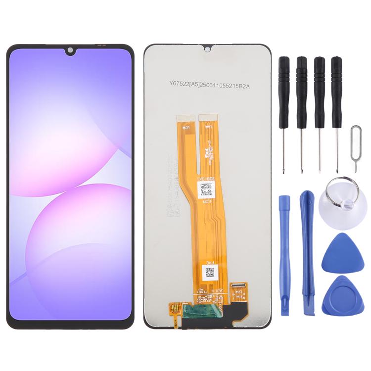 Schermo LCD originale con digitalizzatore completo per Samsung Galaxy A07 4G SM-A075F, For Samsung Galaxy A07 4G(Original)