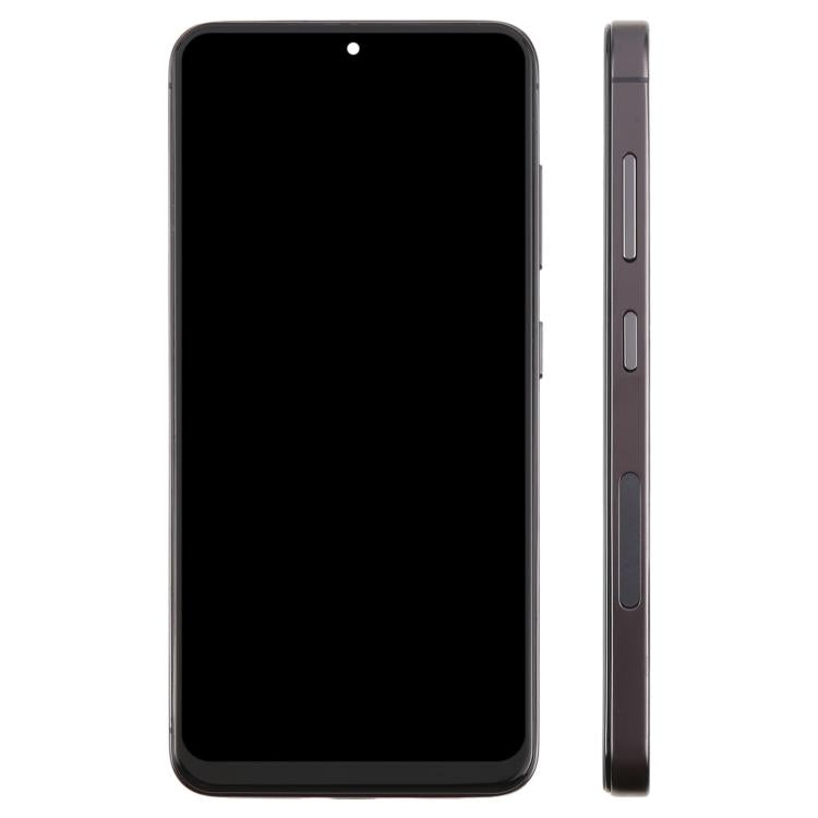 Schermo TFT LCD digitalizzatore completo con cornice per Samsung Galaxy S24 5G SM-S921B, non supporta il riconoscimento delle impronte digitali., For Samsung Galaxy S24 5G
