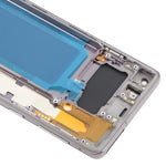 Schermo OLED LCD digitalizzatore completo con cornice per Samsung Galaxy S10 4G SM-G973, For Samsung Galaxy S10 4G