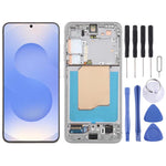 Schermo OLED LCD digitalizzatore completo con cornice per Samsung Galaxy S25 SM-S931B., For Samsung Galaxy S25(OLED)