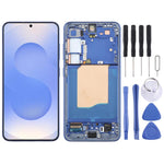 Schermo OLED LCD digitalizzatore completo con cornice per Samsung Galaxy S25 SM-S931B., For Samsung Galaxy S25(OLED)