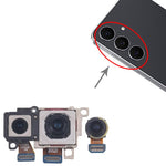 Set di fotocamere originali per Samsung Galaxy S25 FE SM-F731B (teleobiettivo + grandangolare + principale), For Samsung Galaxy S25 FE(Original)
