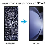 Schermata secondaria TFT LCD con digitalizzatore per Samsung Galaxy Z Fold5 SM-F946B, assemblaggio completo., For Samsung Galaxy Z Fold5(Secondary LCD)