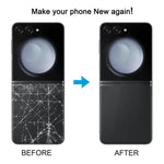 Cover posteriore per Samsung Galaxy Z Flip5 SM-F731B, For Samsung Galaxy Z Flip5