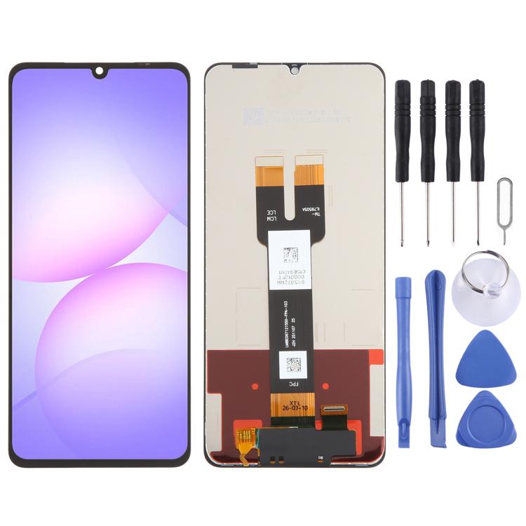 Schermo LCD originale con digitalizzatore completo per Samsung Galaxy A07 5G SM-A076B, For Samsung Galaxy A07 5G(Original)