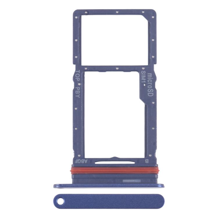 Vassoio originale per SIM + scheda Micro SD per Samsung Galaxy A27 SM-A276U, For Samsung Galaxy A27(Original,Single card)