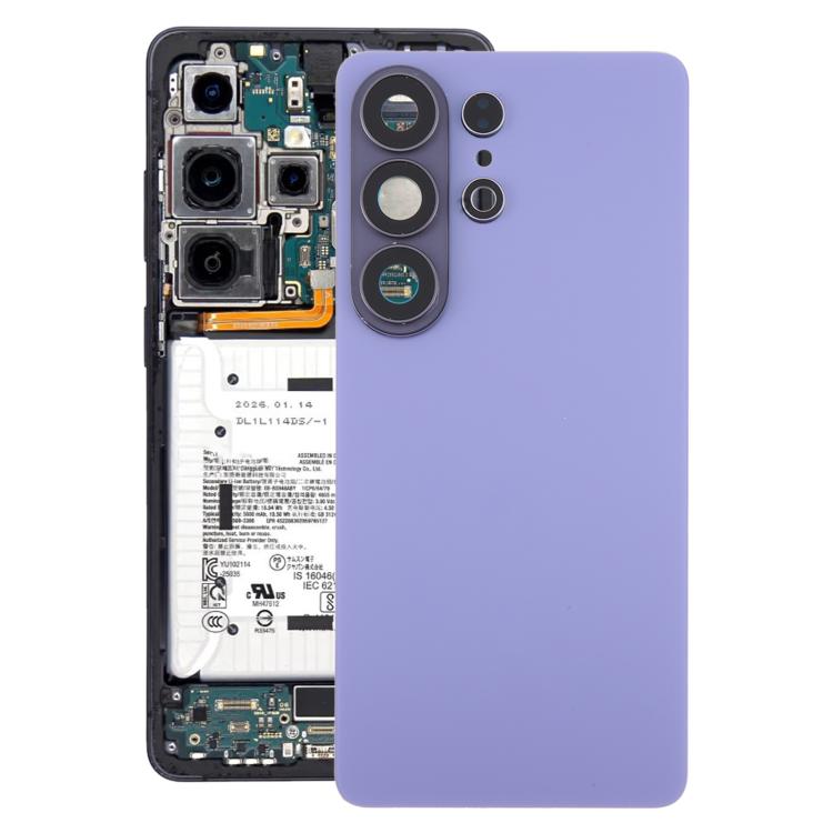 Cover posteriore originale per batteria con cornice per obiettivo fotocamera per Samsung Galaxy S26 Ultra SM-S948B., For Samsung Galaxy S26 Ultra (Original,with Lens Frame)