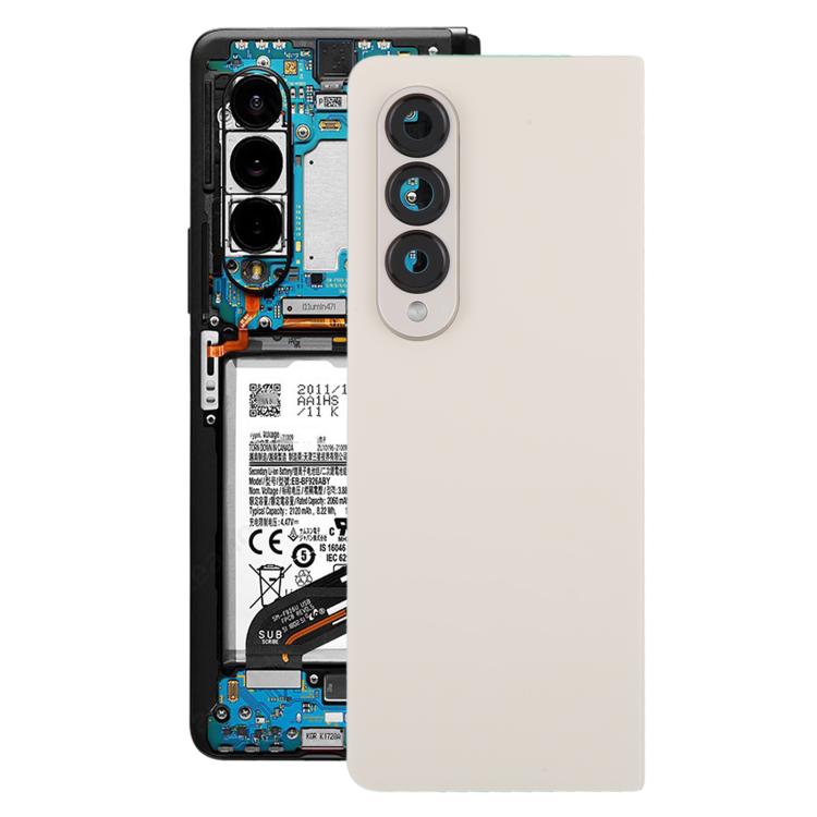 Cover posteriore originale per batteria Samsung Galaxy Z Fold4 SM-F936B, For Galaxy Z Fold4(Original,with Lens Frame)