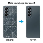 Cover posteriore originale per batteria Samsung Galaxy Z Fold4 SM-F936B, For Galaxy Z Fold4(Original,with Lens Frame)