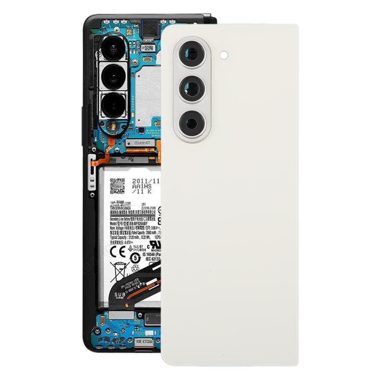 Cover posteriore originale con cornice per obiettivo della fotocamera per Galaxy Z Fold5 SM-F946B., For Galaxy Z Fold5(Original,with Lens Frame)