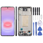 Schermo LCD digitalizzatore completo con cornice per Galaxy A37 SM-A376B originale., For Galaxy A37(Original)