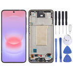 Schermo OLED LCD da 6,62 pollici con digitalizzatore e cornice per Galaxy A37 SM-A376B., For Galaxy A37