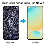 Schermo LCD digitalizzatore completo con cornice per Galaxy S24 FE SM-S721B originale., For Galaxy S24 FE(Original)
