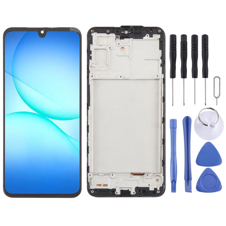 Schermo LCD digitalizzatore completo con cornice per Galaxy A17 5G SM-A176B originale., For Galaxy A17 5G(Original)