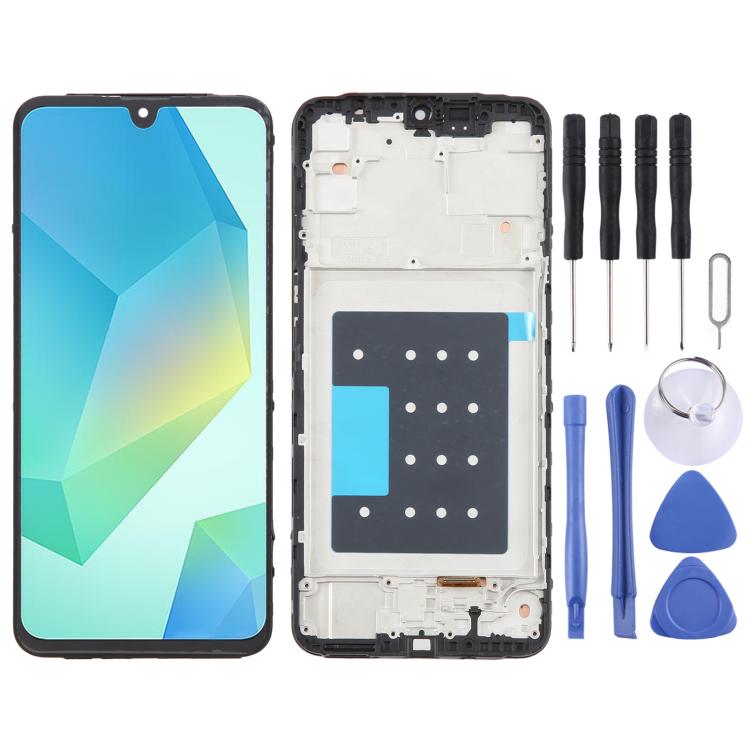 Schermo LCD digitalizzatore completo con cornice per Galaxy A16 5G SM-A166U versione USA., For Galaxy A16 5G US Version(Original)