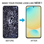 Schermo LCD incell con digitalizzatore completo per Galaxy S24 FE SM-S721B, non supporta il riconoscimento delle impronte digitali., For Galaxy S24 FE